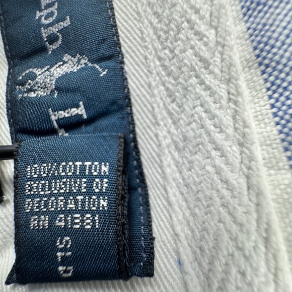 RARE Vtg Ralph Lauren Winged Foot 1932 LA Embroidered Button Down Shirt Mens XXL - Picture 9 of 15